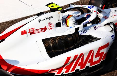 Mick Schumacher (GER) Haas VF-22. Formula 1 World Championship, Rd 22, Abu Dhabi Grand Prix, Yas Marina Circuit, Abu