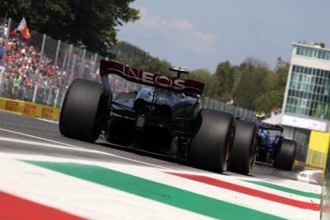 Lewis Hamilton (GBR) Mercedes AMG F1 W14. Formula 1 World Championship, Rd 15, Italian Grand Prix, Monza, Italy,