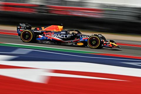 Max Verstappen (NLD) Red Bull Racing RB19. Formula 1 World Championship, Rd 19, United States Grand Prix, Austin, Texas,