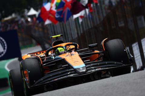 Lando Norris (GBR) McLaren MCL60. Formula 1 World Championship, Rd 21, Brazilian Grand Prix, Sao Paulo, Brazil, Sprint
