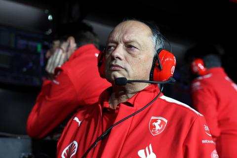 Frederic Vasseur (FRA) Ferrari Team Principal. Formula 1 World Championship, Rd 22, Las Vegas Grand Prix, Las Vegas,