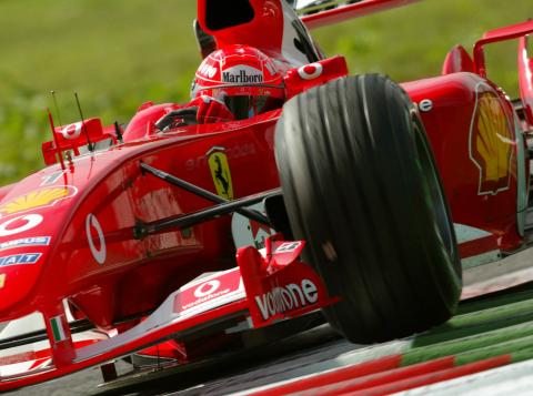 Michael Schumacher, Ferrari F1.2003 Italian Formula One Grand Prix,
