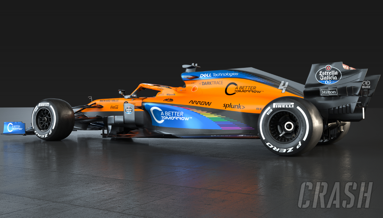 McLaren MCL35 shows off its Pride with tweaked livery for F1 2020 | F1 ...