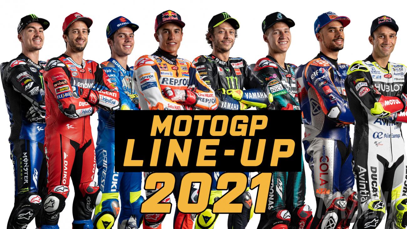 2021 MotoGP rider lineup almost completed - who goes where ...