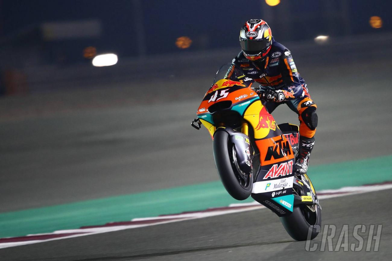 Moto2 Results Qatar Motogp Cancelled Crash