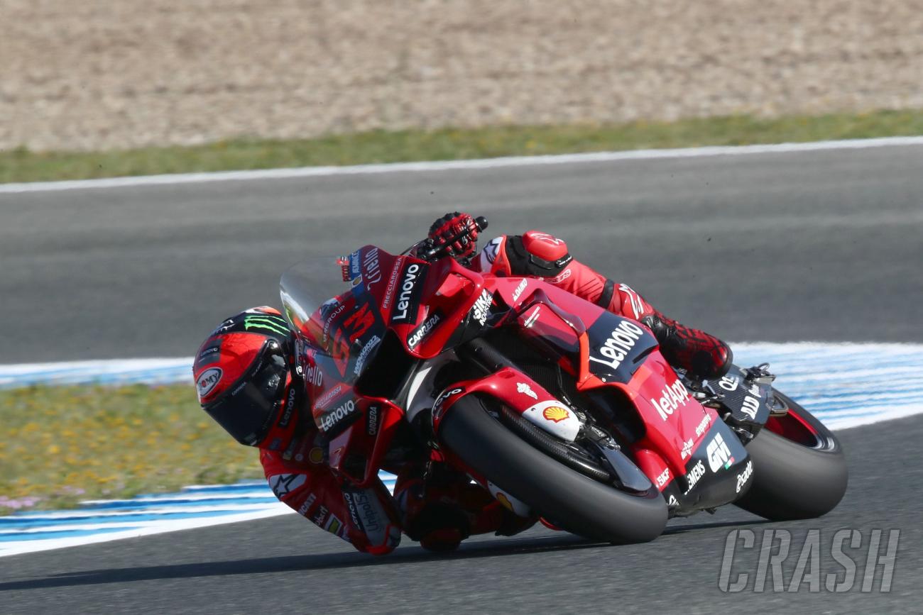 MotoGP Jerez: Francesco Bagnaia Holds His Nerve To Beat Fabio ...