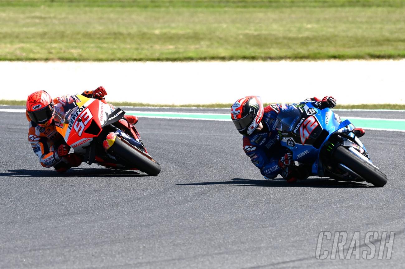 Australian MotoGP: Alex Rins Wins Last-lap Duel With Marc Marquez As ...