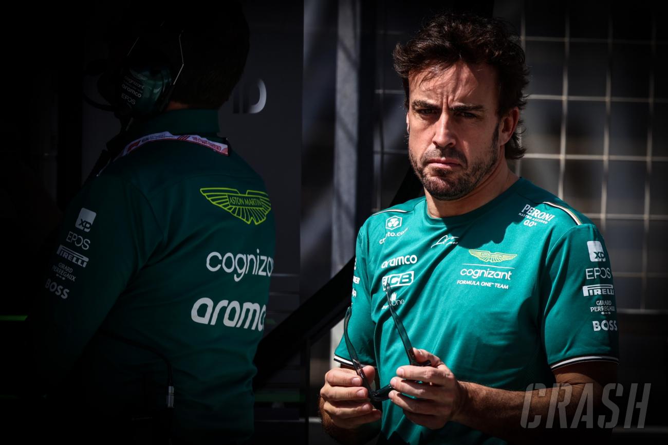 Fernando Alonso 2023 Aston Martin F1 T-Shirt