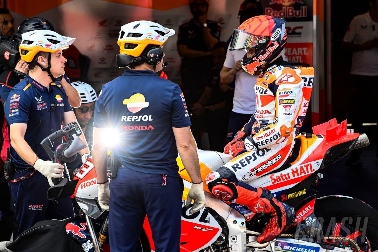 Marc Marquez “decided not to race last night, most difficult moment, wont decide MotoGP future now” MotoGP News