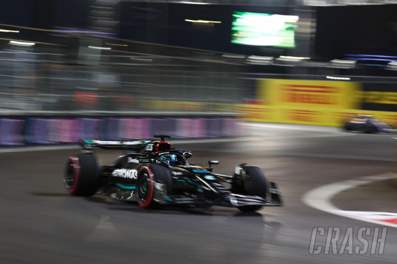 F1 - Russell quickest in final practice for Las Vegas Grand Prix