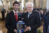 Francesco Bagnaia, Ducati meet Italian President Sergio Mattarella (Quirinale).