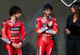 Bagnaia en Bastianini, lancering Ducati