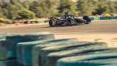 Hartley in action as Porsche completes second Formula E test