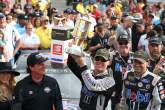 Kevin Harvick dominates crash filled Big Machine Vodka 400 at Indy