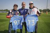 Marquez brothers meets Pep Guardiola during Manchester City visit