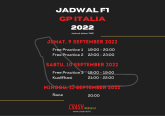 F1 Italian Grand Prix Schedule (in Indonesian time)