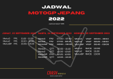 Japanese MotoGP Schedule (in Western Indonesian Time)