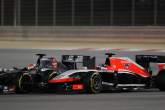 06.04.2014- Race, Adrian Sutil (GER) Sauber F1 Team C33 and Jules Bianchi (FRA) Marussia F1 Team MR0