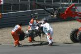 Robert Kubica (POL) BMW Sau.F1.07 Crash, Canadian F1 Grand Prix, Montreal, 8th-10th, June 2007