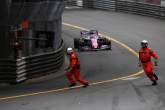 Perez explains “very lucky” miss with Monaco GP marshals