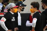 Carlos Sainz Jr (ESP) McLaren MCL35 and Lando Norris (GBR) McLaren.