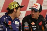 Rossi et Marquez, Valence MotoGP