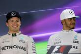  - Race, Press conference, Nico Rosberg (GER) Mercedes AMG F1 W07 Hybrid and Lewis Hamilton (GBR) Mercedes AMG F1 W07