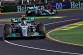 Lewis Hamilton (GBR) Mercedes AMG F1 W13. Formula 1 World Championship, Rd 3, Australian Grand Prix, Albert Park,