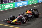 1st place for Sergio Perez (MEX) Red Bull Racing. Formula 1 World Championship, Rd 2, Saudi Arabian Grand Prix, Jeddah,