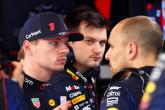 (L to R): Max Verstappen (NLD) Red Bull Racing with Gianpiero Lambiase (ITA) Red Bull Racing Engineer. Formula 1 World