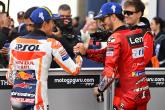 Francesco Bagnaia Ducati, Marc Marquez Honda, MotoGP Motegi 2023