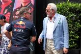 (L to R): Christian Horner (GBR) Red Bull Racing Team Principal with Lawrence Stroll (CDN) Aston Martin F1 Team Investor.
