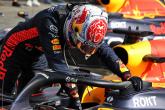 Race winner Max Verstappen (NLD) Red Bull Racing RB19 in parc ferme. Formula 1 World Championship, Rd 15, Italian Grand