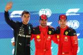 Carlos Sainz Jr (ESP) Ferrari qualifies in pole 