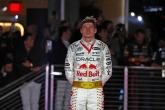Race winner Max Verstappen (NLD) Red Bull Racing celebrates on the podium. Formula 1 World Championship, Rd 22, Las Vegas
