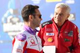 Gino Borsoi and Davide Tardozzi Valencia MotoGP 2023
