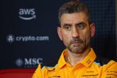 Andrea Stella (ITA) McLaren Team Principal in the FIA Press Conference. Formula 1 World Championship, Rd 23, Abu Dhabi