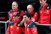 Charles Leclerc (MON) Ferrari;  Carlos Sainz Jr (ESP) Ferrari;  Diego Ioverno (ITA) Director Deportivo de Ferrari;  Federico