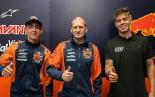 Pedro Acosta, Augusto Fernandez form 2022 KTM Ajo Moto2 line-up