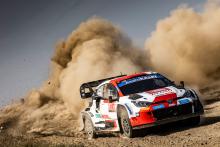 Evans and Toyota on top as rivals falter in Portugal