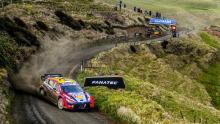 Tanak fends off rivals to hold narrow Rally New Zealand lead