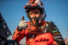Danilo Petrucci re-joins Dakar after technical issue