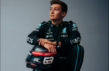Russell changes F1 helmet colours out of respect for Schumacher