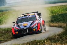 Home hero Neuville shines on Ypres Rally shakedown from Rovanpers