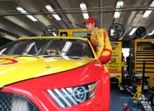 Joey Logano unbeatable in opening stage at Michigan