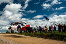 WRC Estonia: Momen Stage Akhir Evans Buat Rovanpera di Puncak