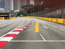 F1 drivers warned over Singapore track limits
