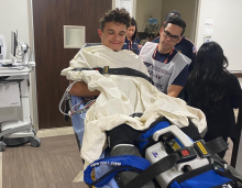 Norris’ first words on scary crash after giving health update