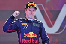 Red Bull F1 junior Vips claims Imola F2 pole in wet conditions