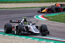 Pourchaire Menangi Feature Race F2 Imola di Bawah Safety Car